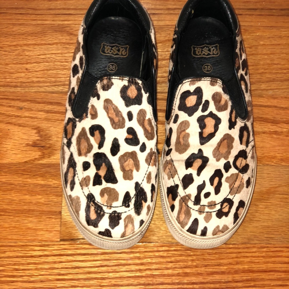 Ash - women’s platform leopard slip-on sneakers!